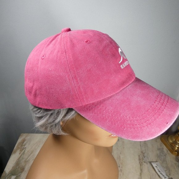 NiB Fashionable Kangol Adjustable Cotton Baseball-style Cap Hat Washed Pink main image 4